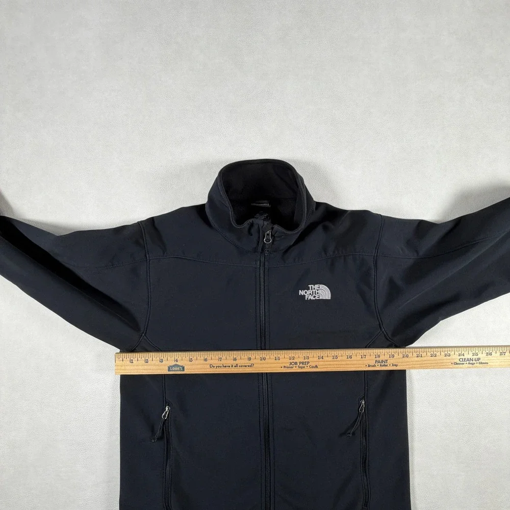 The North Face Mens Apex Bionic Softshell Jacket Black Full Zip Size Small